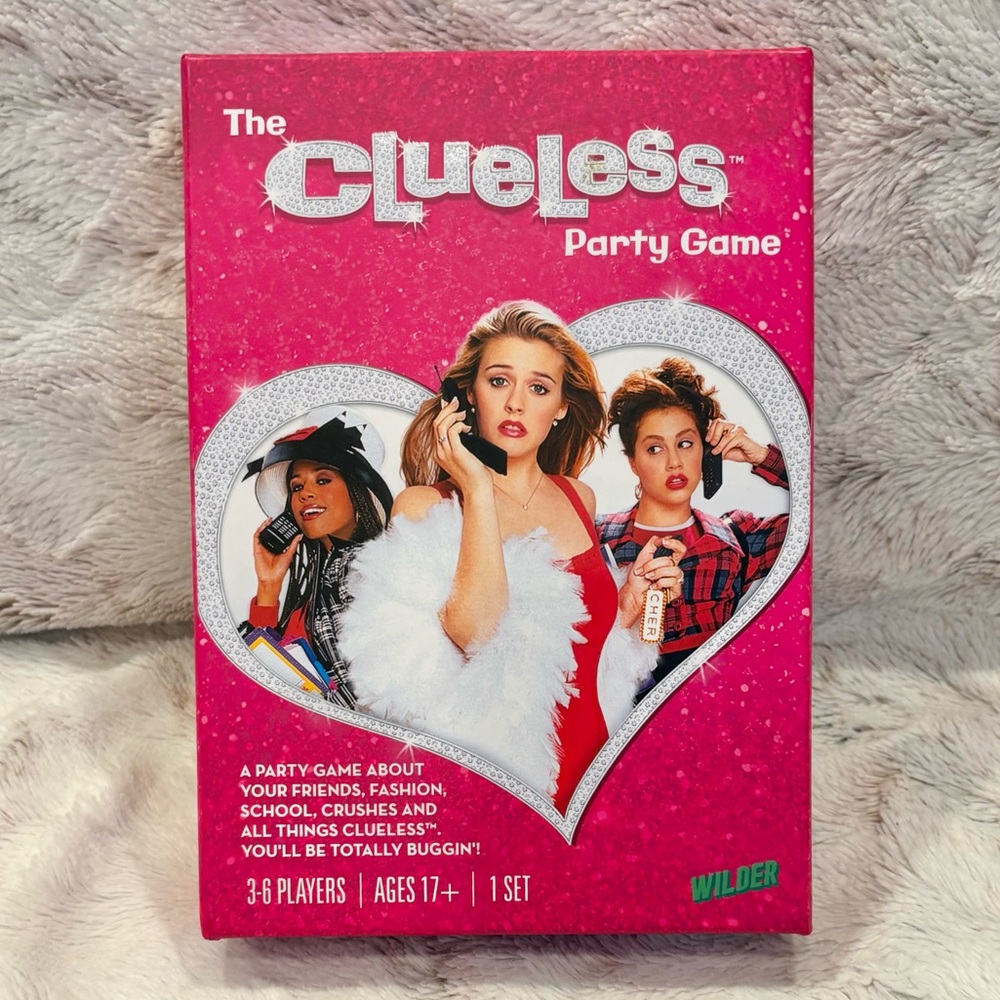 The ClueLess Party Game NEW Ages 17 & Up